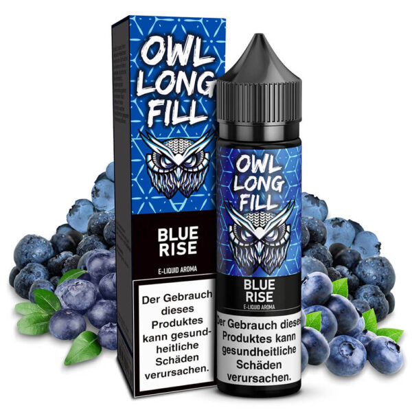 OWL Salt - Blue Rise (Blueberry) – 10ml Aroma (Longfill)