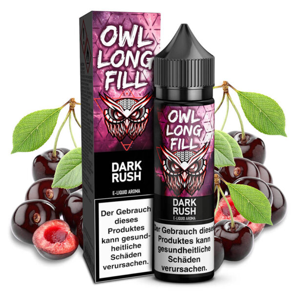 OWL Salt - Dark Rush (Black Cherries) – 10ml Aroma (Longfill)