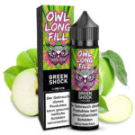 OWL Salt - Green Shock (Sour Apple) – 10ml Aroma (Longfill)
