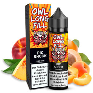 OWL Salt - Pic Shock (Sour Peach) – 10ml Aroma (Longfill)