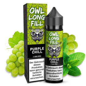 OWL Salt - Purple Chill (Traube Minze) – 10ml Aroma (Longfill)