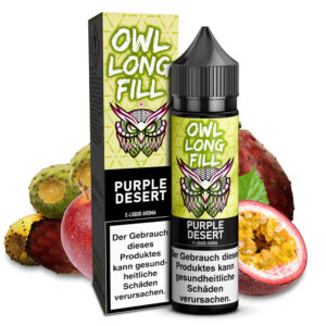 OWL Salt - Purple Desert (Kaktus Passionfruit) – 10ml Aroma (Longfill)