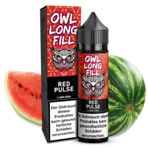 OWL Salt - Red Pulse (Watermelon) – 10ml Aroma (Longfill)