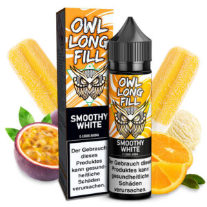 OWL Salt - Smoothy White (Tropical Vanilla) – 10ml Aroma (Longfill)