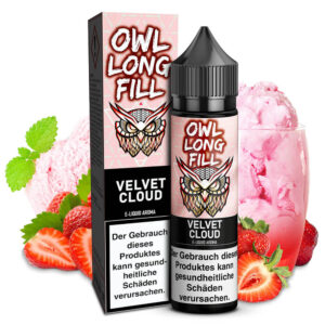 OWL Salt - Velvet Cloud (Strawberry Ice Cream) – 10ml Aroma (Longfill)