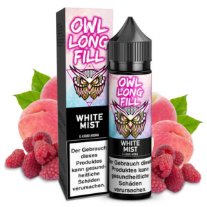 OWL Salt - White Mist (White Peach Razz) – 10ml Aroma (Longfill)