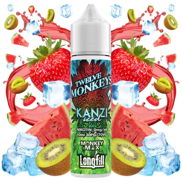 Twelve Monkeys - Kanzi Iced – 20ml Aroma (Longfill)