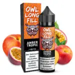 OWL Salt - Amber Tropic (Pfirsich Maracuja) – 10ml Aroma (Longfill)