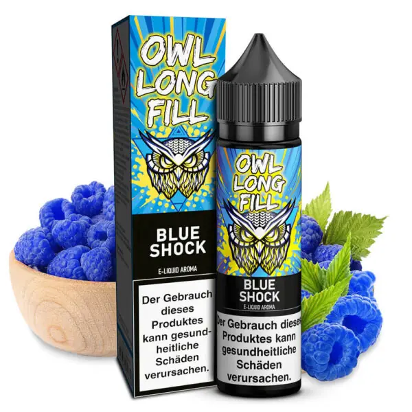 OWL Salt - Blue Shock (Sour Blue) – 10ml Aroma (Longfill)