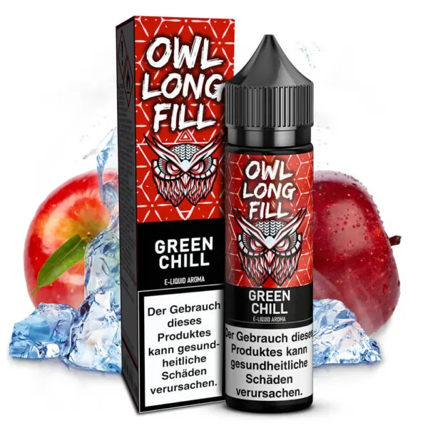 OWL Salt - Green Chill (Apple Ice) – 10ml Aroma (Longfill)
