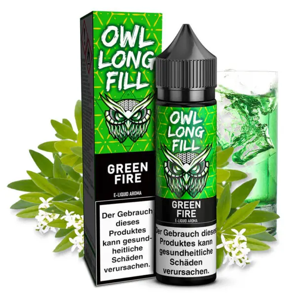 OWL Salt - Green Fire (Waldmeister) – 10ml Aroma (Longfill)