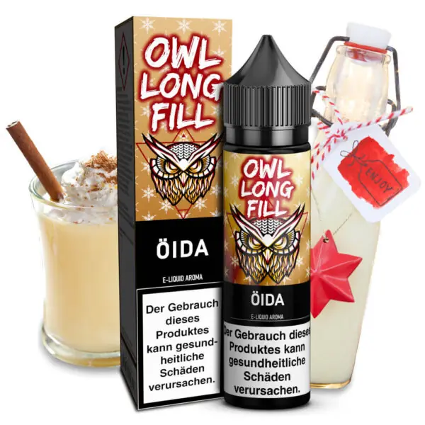 OWL Salt - Oida (Eierpunsch) – 10ml Aroma (Longfill)